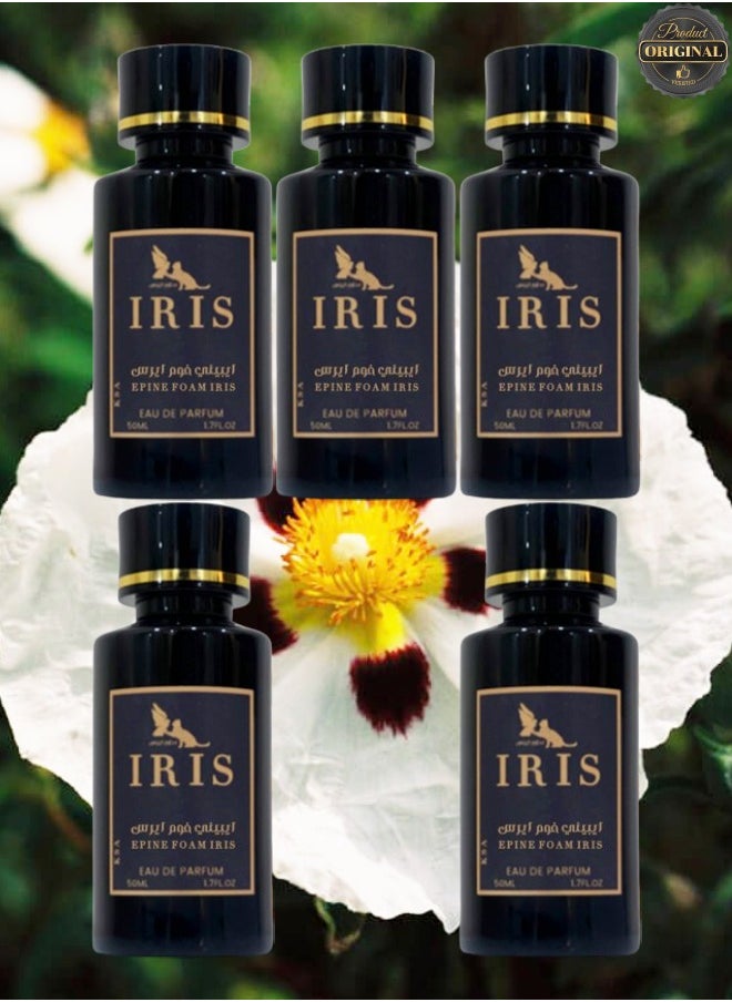 IRIS 5 Pieces Epine Foam Iris Perfume 50ML  - Image 1