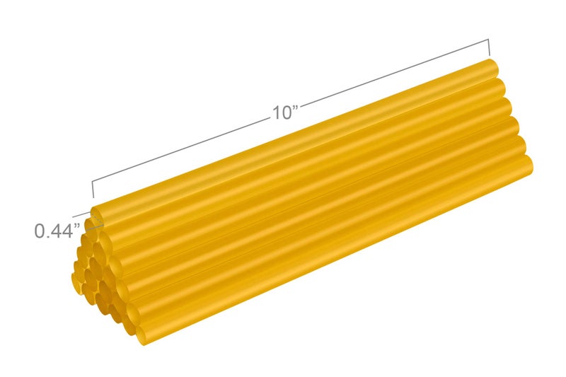 FIXSY Hot Glue Gun Sticks Premium, Full Size 10" Long x .44" Diameter 7/16 11mm, 5LB Box Glue Stick, Approx. 90 Sticks- Compatible with Most Glue Guns - Image 2