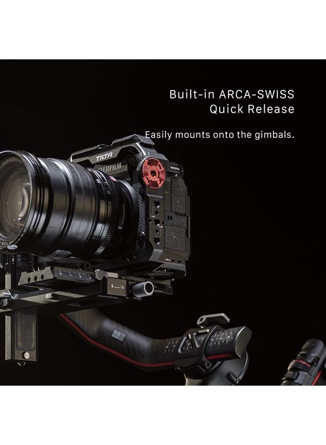 Tilta قفص كاميرا لفوجي فيلم X-H2S مجموعة أساسية - أسود | TA-T36-A-B - Image 4