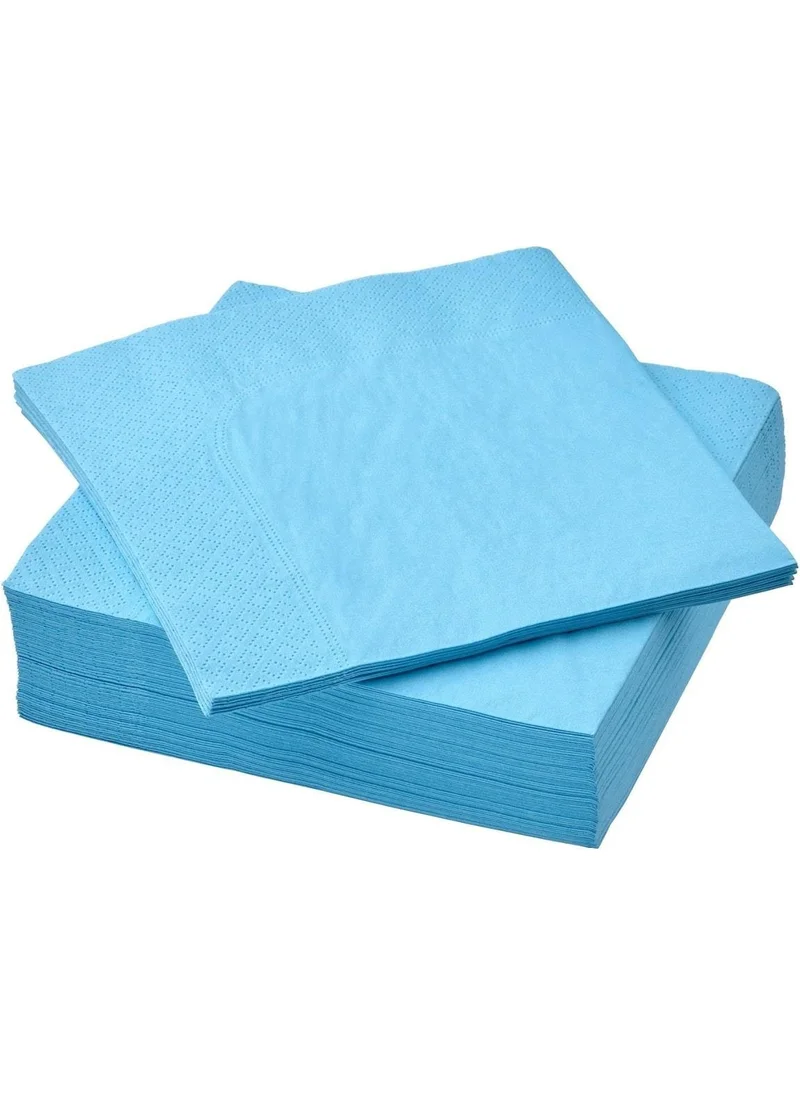 أيكيا Fantastisk Blue 50-Piece Napkin 40X40 305.281.37