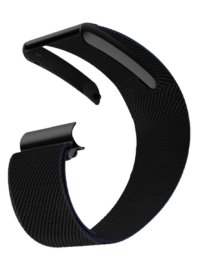 CATANES Nylon Sport Band for Whoop 4.0 Breathable Adjustable Wristband, Water Resistant Replacement Strap, Soft, Comfort, Durability, Easy to Use - Black - Image 1