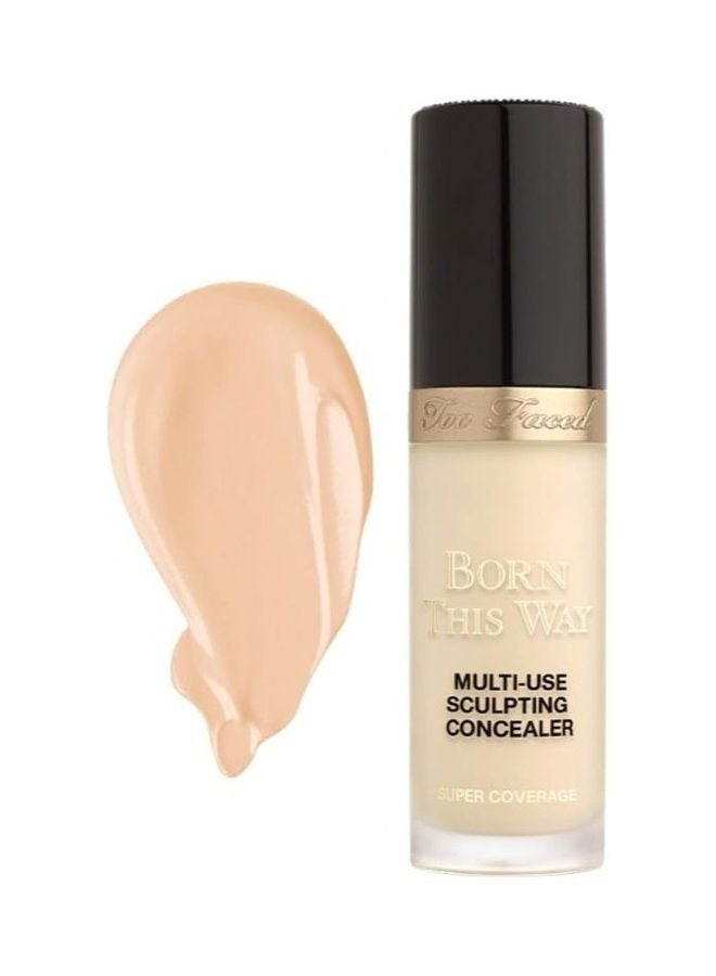 Too Faced 2-Piece Born This Way Super Coverage Concealer Almond - Image 2