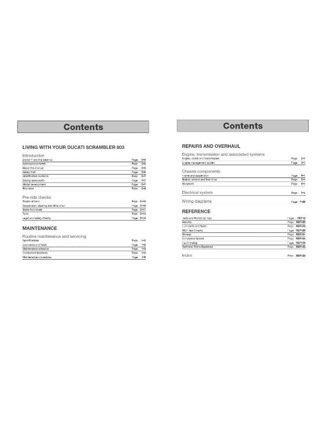 Ducati Scrambler 803 (15 - 20) Haynes Repair Manual: 2015 to 2020  - Image 5