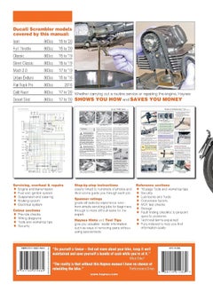 Ducati Scrambler 803 (15 - 20) Haynes Repair Manual: 2015 to 2020  - Image 3