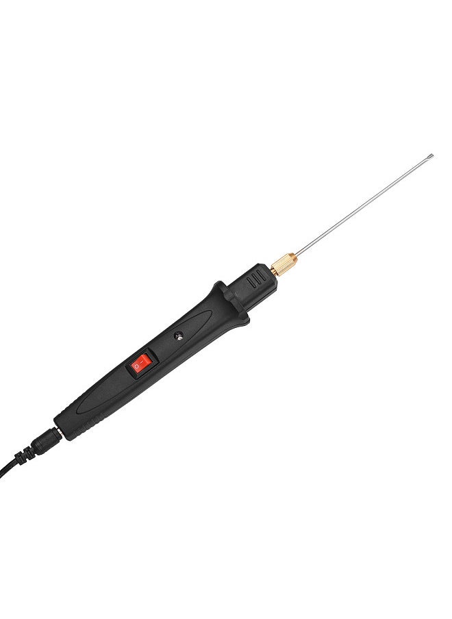 Generic - 24W Handheld Electric Foam Cutter Kit with 5 Straight Tips & 1 Arch Tip Constant Temperature Portable Foam Cutting Pen Hot Wire Cutter Styrofoam Cutting Tool Engraver - Image 1