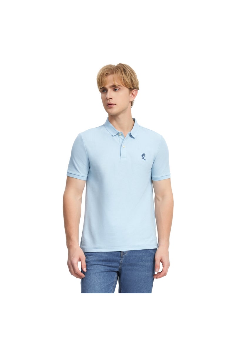 جيوردانو قميص بولو رجالي أزرق بيكيه مقاس - Image 1