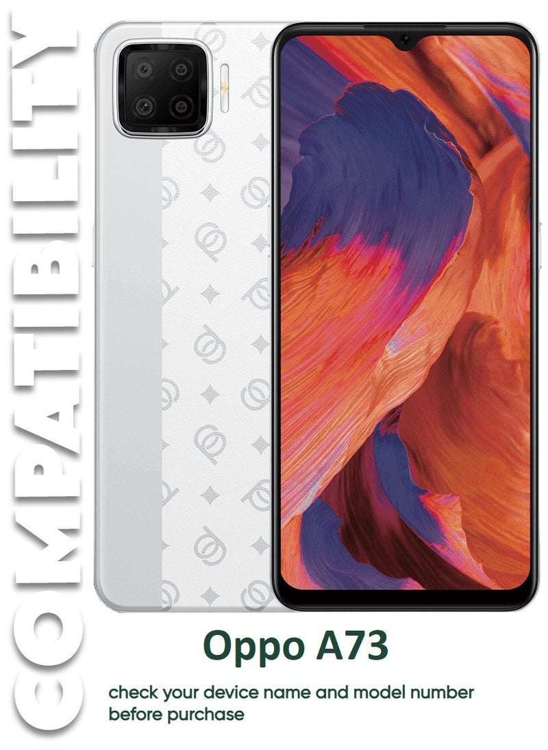 2 Pieces Antistatic ESD Dustproof Premium Quality High Definition Tempered Glass Screen Protector Designed For Oppo A73
