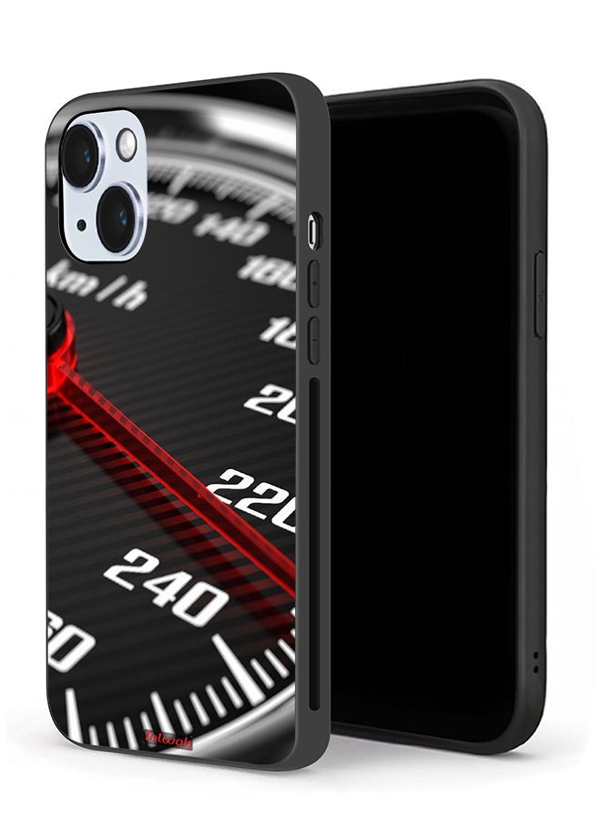 Tolwak Apple iPhone 14 Plus Protective Case Speed Meter - Image 1