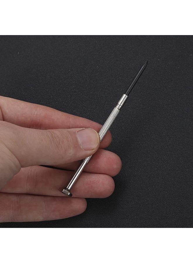 11 Pcs Precision Steel Screwdriver Set For Jewelry Glasses Watch Repair And DIY Crafts - Image 3