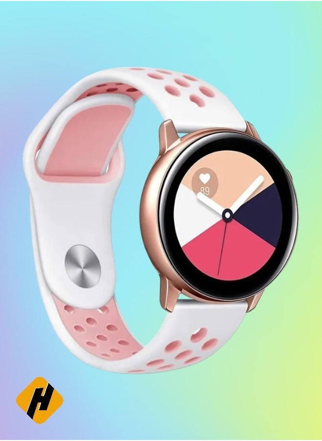 HuHa Soft Silicone Watch Band Compatible With Samsung Galaxy Watch 3 Gear S3 Frontier Amazfit Bip/Active Huawei Watch GT 2/2E Bracelet 22-46mm  - Image 1
