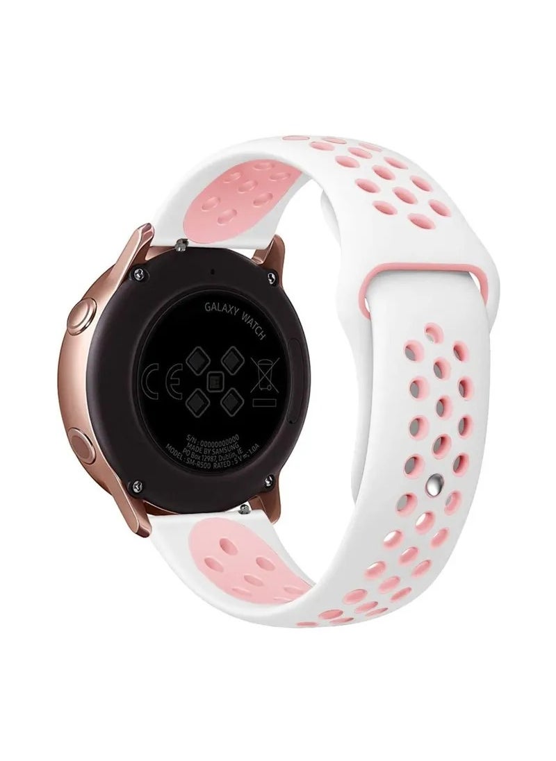 HuHa Soft Silicone Watch Band Compatible With Samsung Galaxy Watch 3 Gear S3 Frontier Amazfit Bip/Active Huawei Watch GT 2/2E Bracelet 22-46mm  - Image 4
