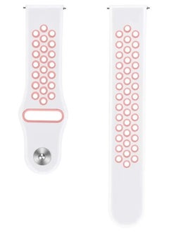 HuHa Soft Silicone Watch Band Compatible With Samsung Galaxy Watch 3 Gear S3 Frontier Amazfit Bip/Active Huawei Watch GT 2/2E Bracelet 22-46mm  - Image 3