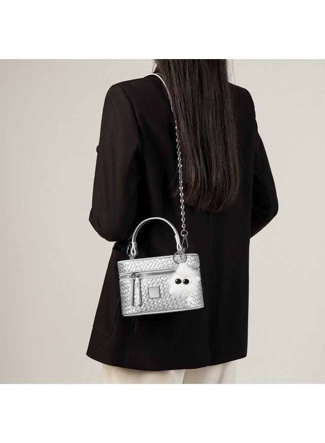 15MINS New Women's Handbag - Box Bag With Shoulder Chain Strap & Crossbody Purse - Image 2