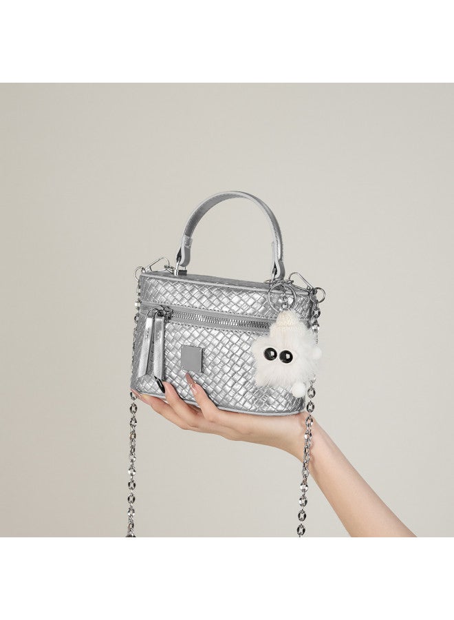 15MINS New Women's Handbag - Box Bag With Shoulder Chain Strap & Crossbody Purse - Image 3