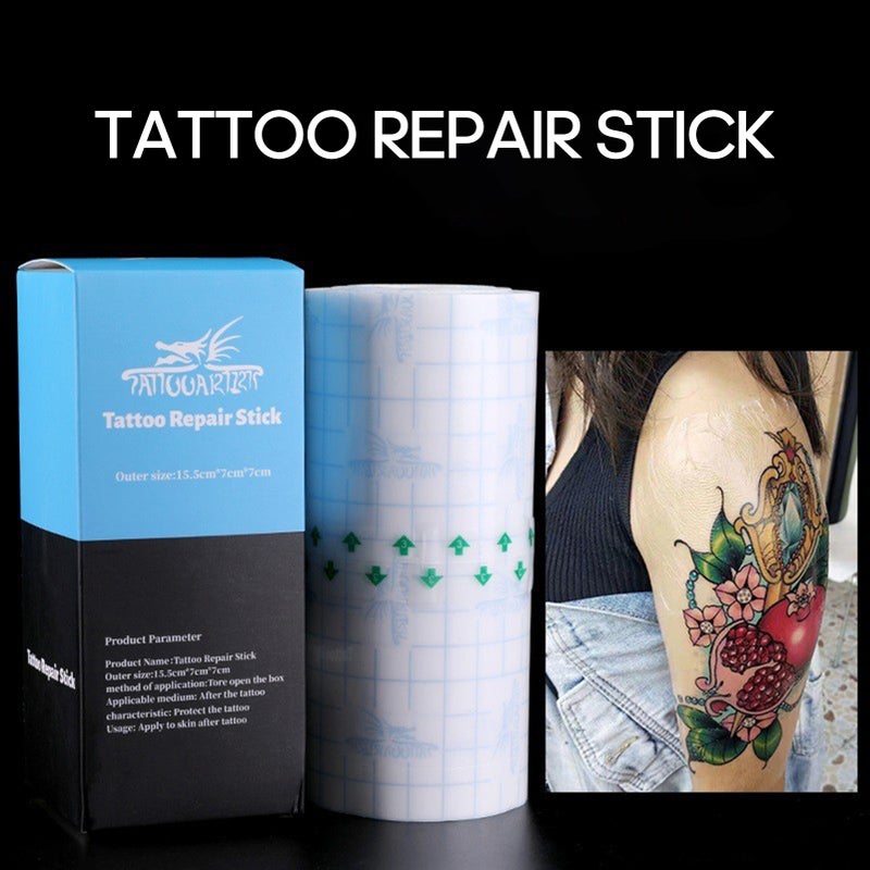 Tattoo Repair Stick Transparent Adhesive Breathable Waterproof Repair Film Anti-scar Tattoo Care Film - Image 3