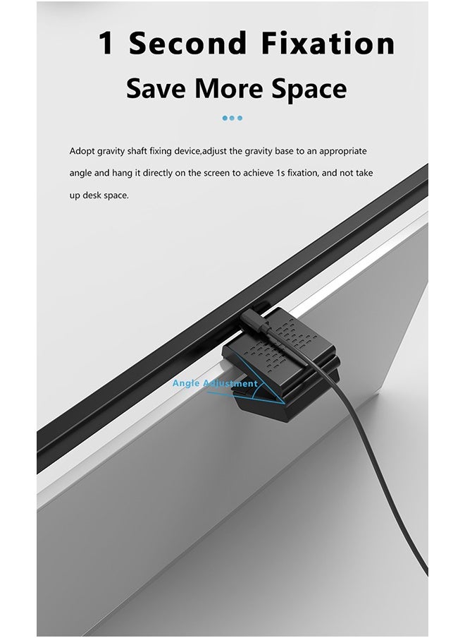 XiuWoo - Monitor Light Bar Adjustable Eye Protection Dimmable Lamp Bar USB LED Light for Laptop Keyboard Desktop Home Office 50cm - Image 1