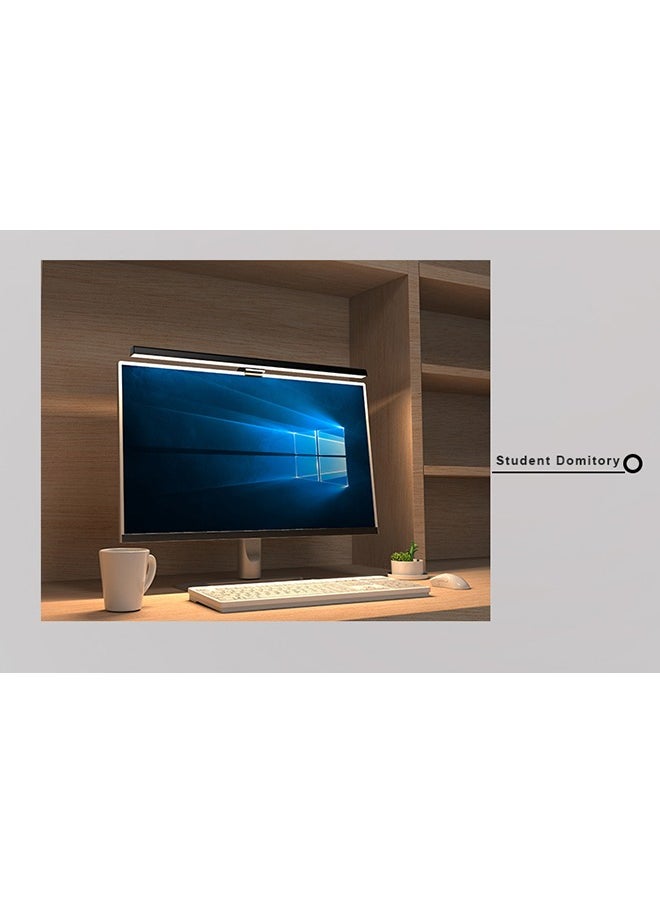 XiuWoo - Monitor Light Bar Adjustable Eye Protection Dimmable Lamp Bar USB LED Light for Laptop Keyboard Desktop Home Office 50cm - Image 1