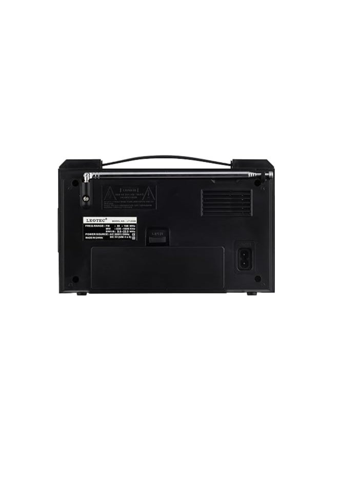 Generic - FM/AM/MW1/MW2-LT Radio from Liutec. Classic radio wooden 2009, brown - Image 1