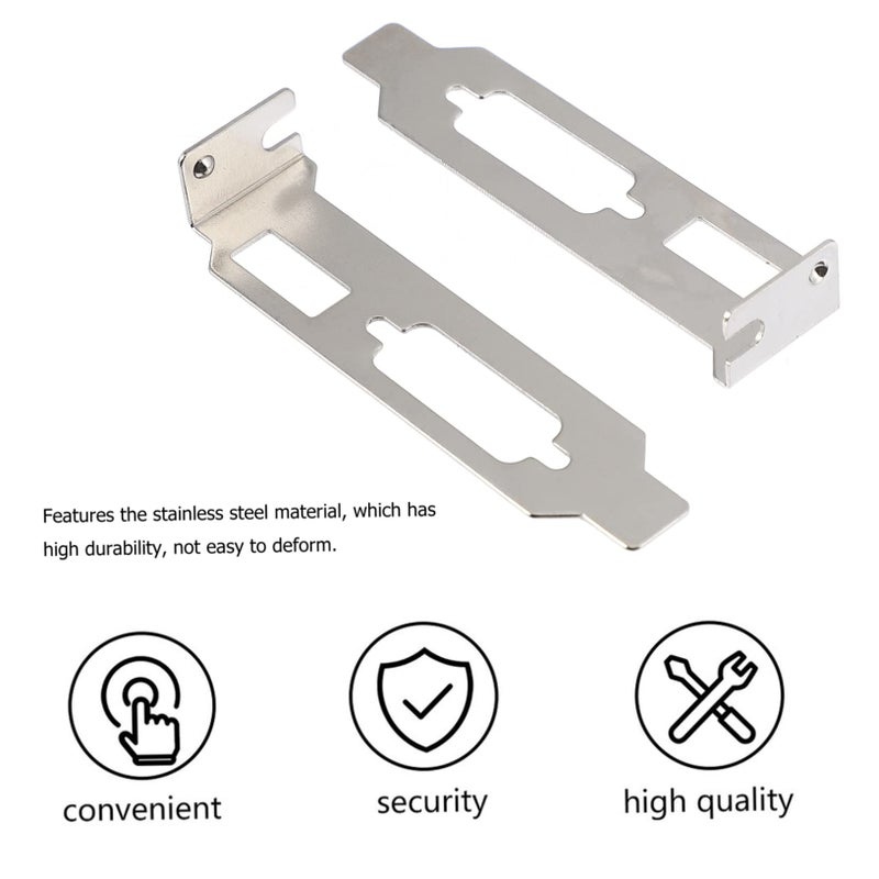 VGA PCI Slot Cover Blanking Plate Full Steel Construction 20 Pcs Set - Image 4