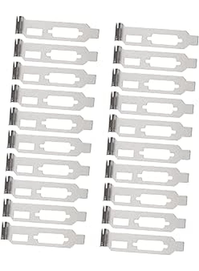 VGA PCI Slot Cover Blanking Plate Full Steel Construction 20 Pcs Set - Image 1