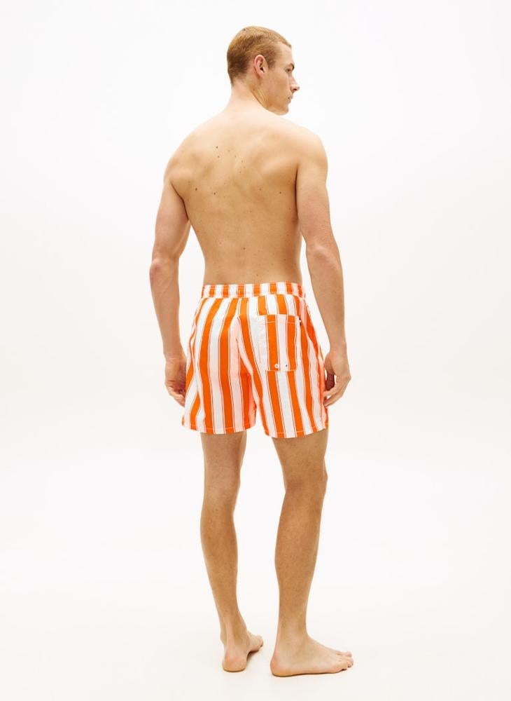 TOMMY HILFIGER Print Mid Length Swim Shorts - Image 2
