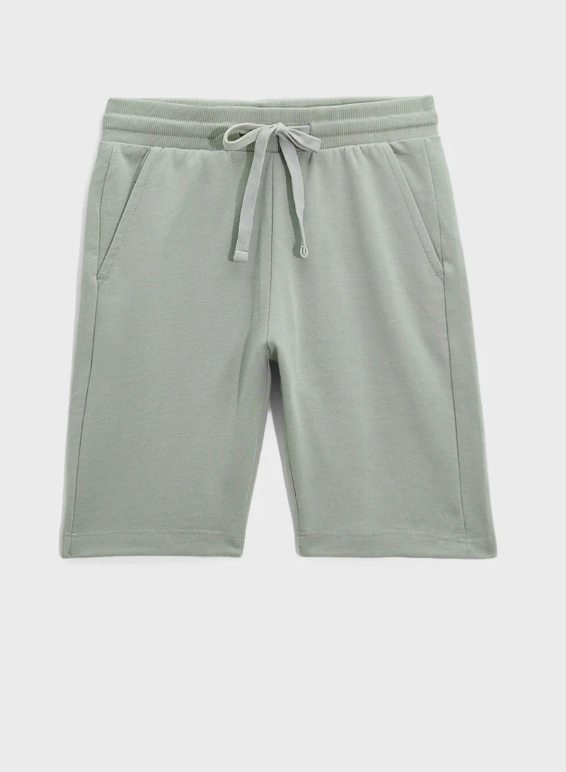 Ripples Oversized T-Shirt & Shorts Set