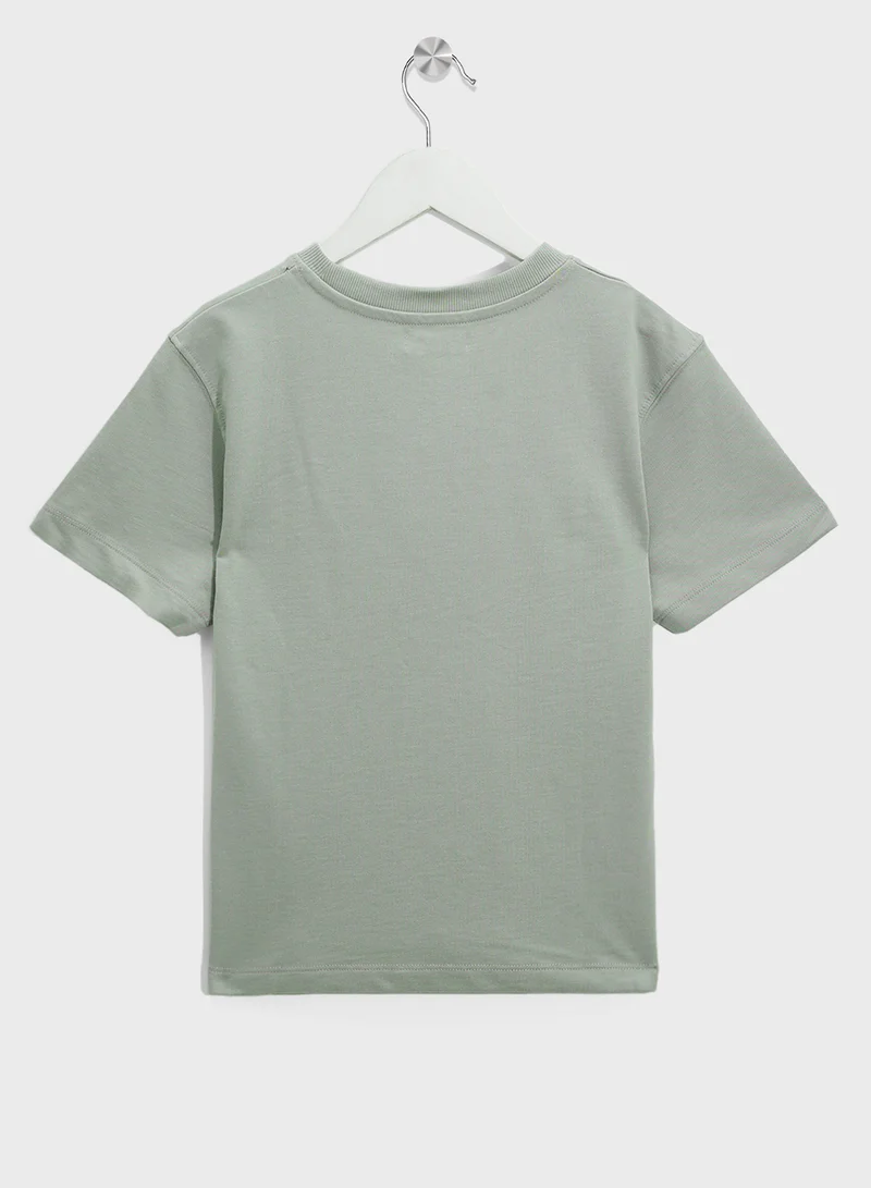 Ripples Oversized T-Shirt & Shorts Set