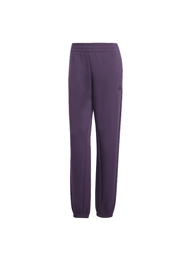 adidas Adidas W Fi Sl Pt Purple Pants (1/1) Pants For Women