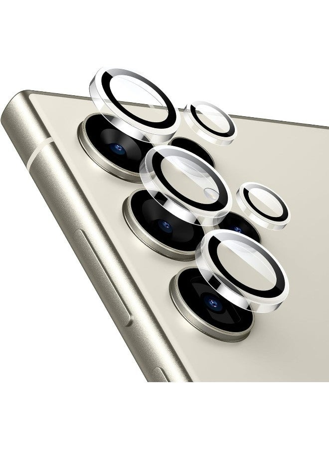 camera lens protector for Samsung Galaxy S24 Ultra, Single-pack, high-quality, scratch-resistant HD tempered glass Clear. - Image 1