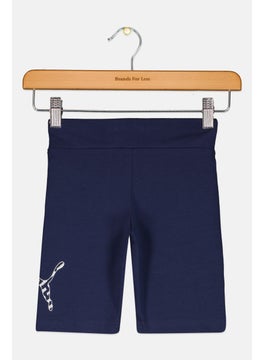 PUMA Kids Girl Sportswear Fit Training Short, Navy  - Image 2
