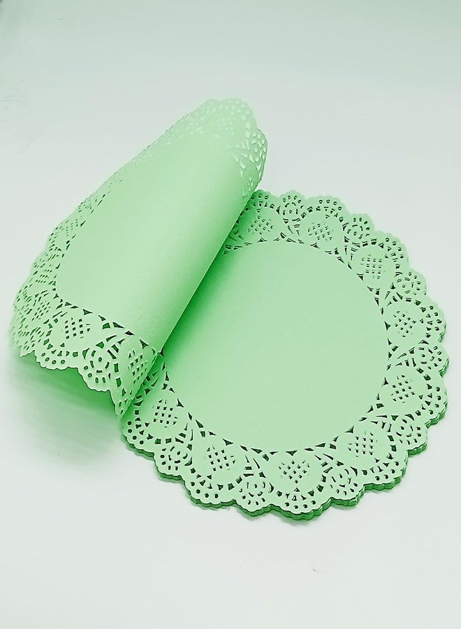 Jagrove Paper Doilies 100 Pack 6.5 Inch Lace Doilies Colorful Decorative Disposable Round Paper Placemats Bulk for Dessert Cake Wedding Birthday Party Tableware Decorations - Image 2