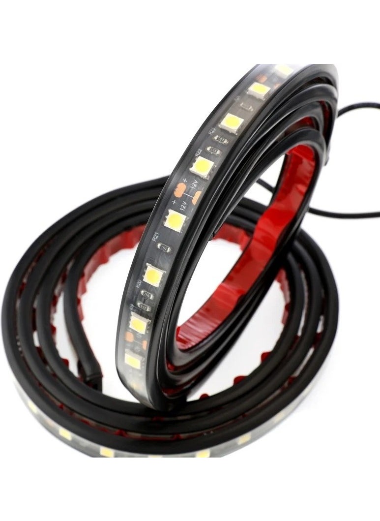 Techmaster LED Light Strip 2X150CM 12V with Switch For Pick Up Truck Decoration  - Image 2