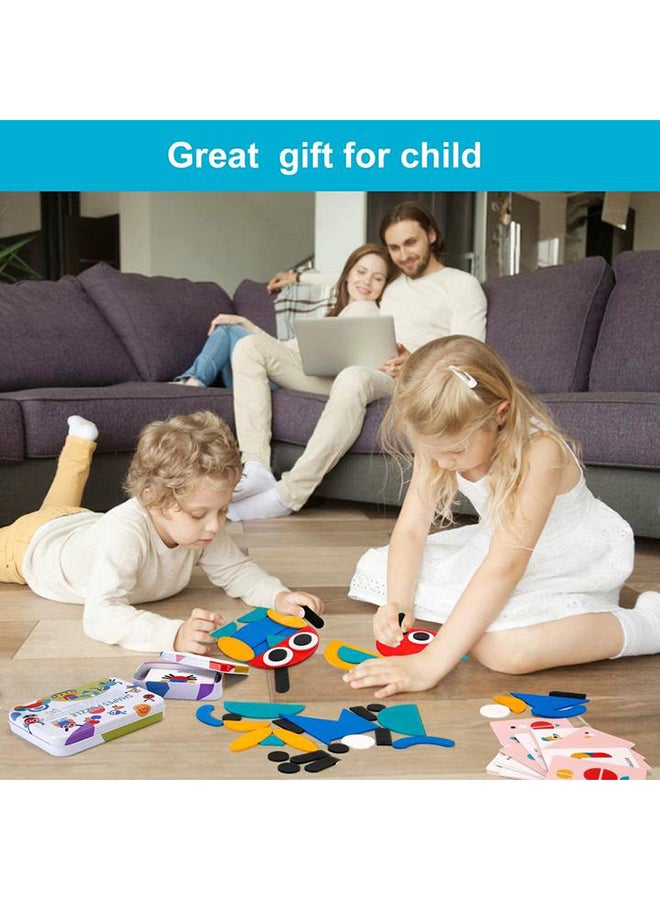 Wooden Jigsaw Montessori Puzzle 10.7 x 5.4 x 1.5cm - Image 4