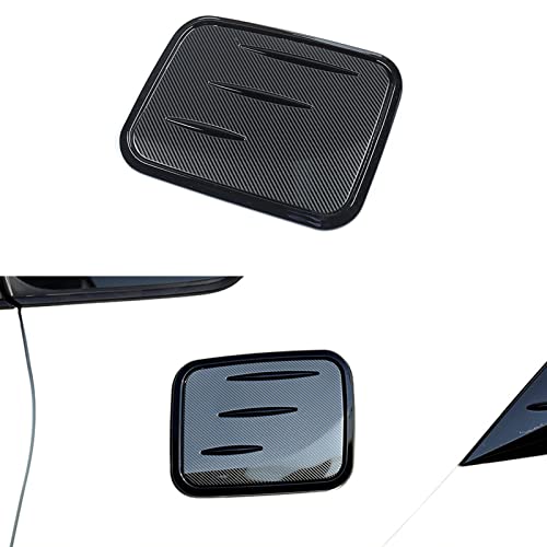 Tocatus Fuel Gas Tank Cover Oil Cap Cover Trim for Toyota RAV4 2019 2020 2021 2022 2023 2024, Carbon Fiber Print - Image 1