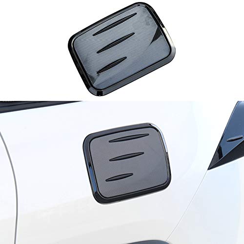 Tocatus Fuel Gas Tank Cover Oil Cap Cover Trim for Toyota RAV4 2019 2020 2021 2022 2023 2024, Carbon Fiber Print - Image 4