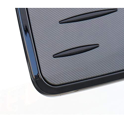 Tocatus Fuel Gas Tank Cover Oil Cap Cover Trim for Toyota RAV4 2019 2020 2021 2022 2023 2024, Carbon Fiber Print - Image 5