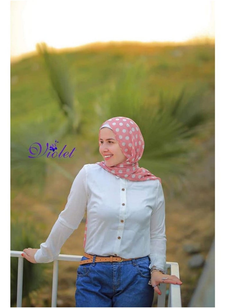 Purita Basic Women Shirt - White  - Image 3