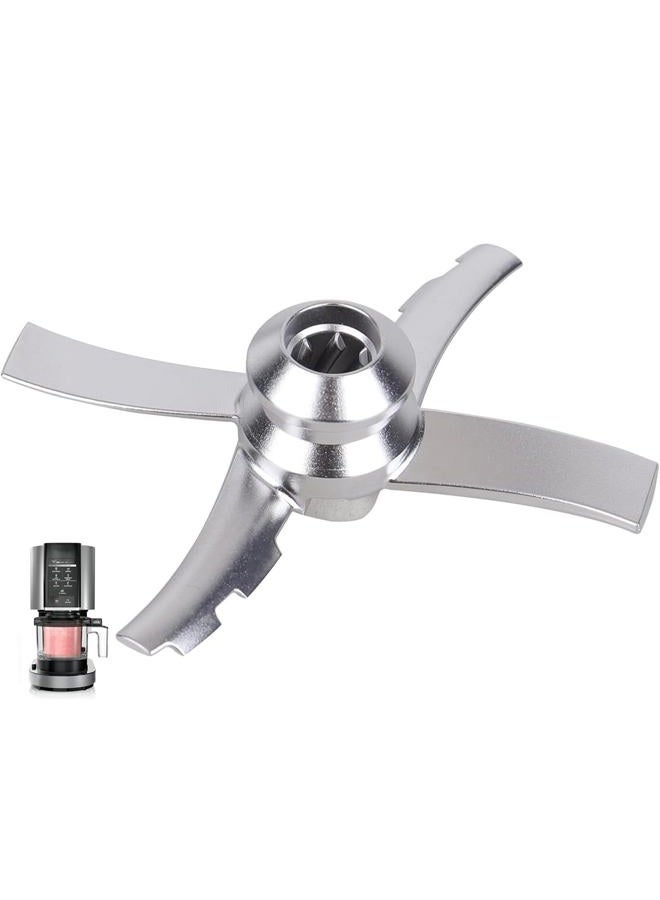 GreeSuit Replacement Mixing Paddle Blade Compatible with Ninja Creami NC300 Series Ice Cream Makers, for Ninja Creamerizer NC299AMZ, NC301, CN305A, CN301CO, Stainless Steel - Image 1