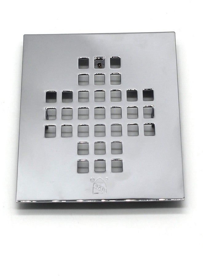 ويست براس مصرف دش نحاسي من ويست براس، مقاس 2 بوصة، مع غطاء مربع مقاس 4-1/4 بوصة، كروم مصقول، D206BS-26 - Image 3