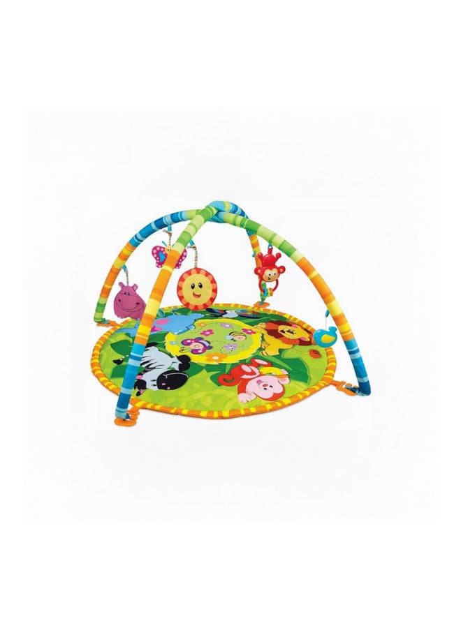 MiniMe Baby Play Mat Kick Gym 0-12 Months | Pink, Blue, Yellow Infant Activity Mat | Sensory Tummy Time Interactive | Cushioned Soft Fabric Durable Newborn - Image 5