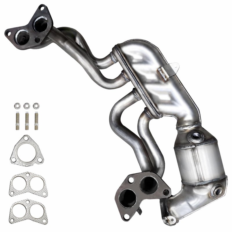 JT Exhaust Catalytic Converter Compatible with 20112016 Forester 20132014 OutbackLegacy 25L 20122016 Impreza 20L EPA CompliantCatalyst Grade