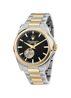 Maserati Velocità Automatic Two tone Stainless Steel Black Dial Watch R8823152001 - 41mm  - Image 1