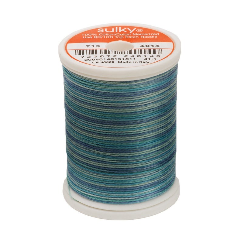 Sulky 7134014 Blendables Thread for Sewing 330Yard Ocean Blue