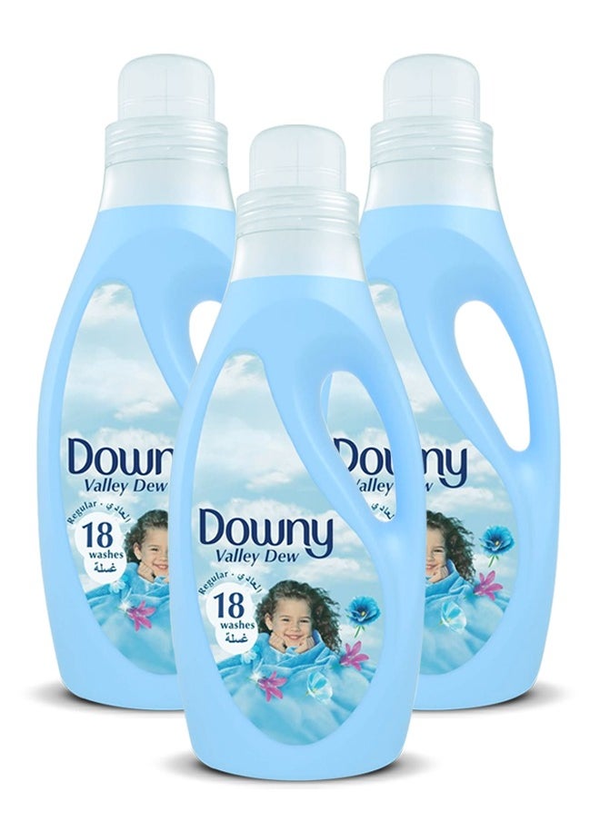 Downy Fabric Softener Valley Dew 3x2L Regular  - Image 1
