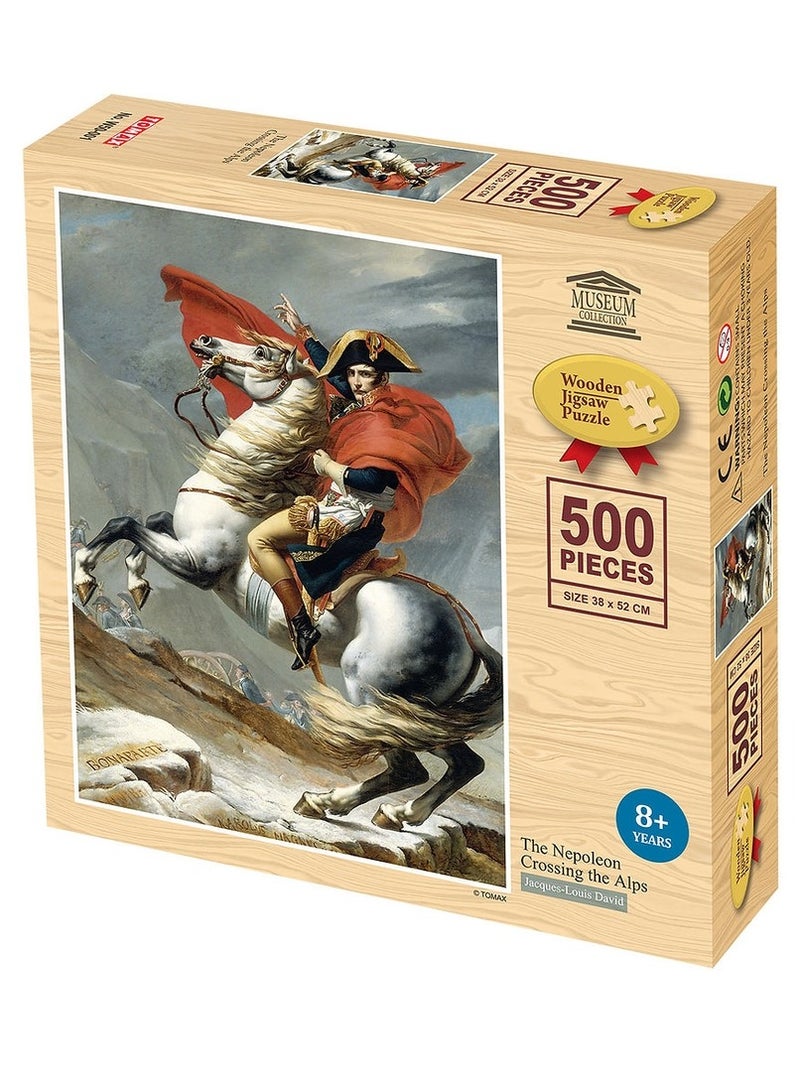 توماكس بازل خشبي لعبور نابليون لجبال الألب 500 قطعة - W50-001 - Image 1