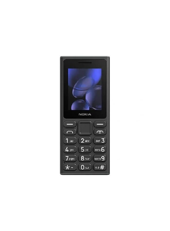 Nokia 108 Dual SIM TA-1627 Feature Phone - Black - Image 2