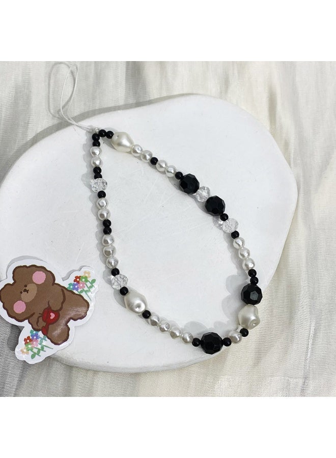 NIBEMINENT Phone Charm/ Chain Strap for Women Girls, Cute Cartoon Cell Phone Case Lanyard Wrist Strap