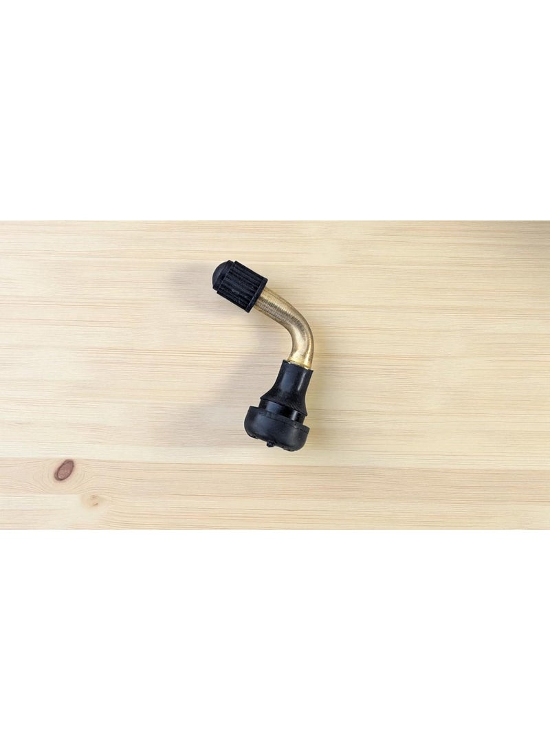 بلف إطار معدني – صمام هواء معكوف للاسكوتر والسيارات والدراجات النارية والدراجات الهوائية - Image 4