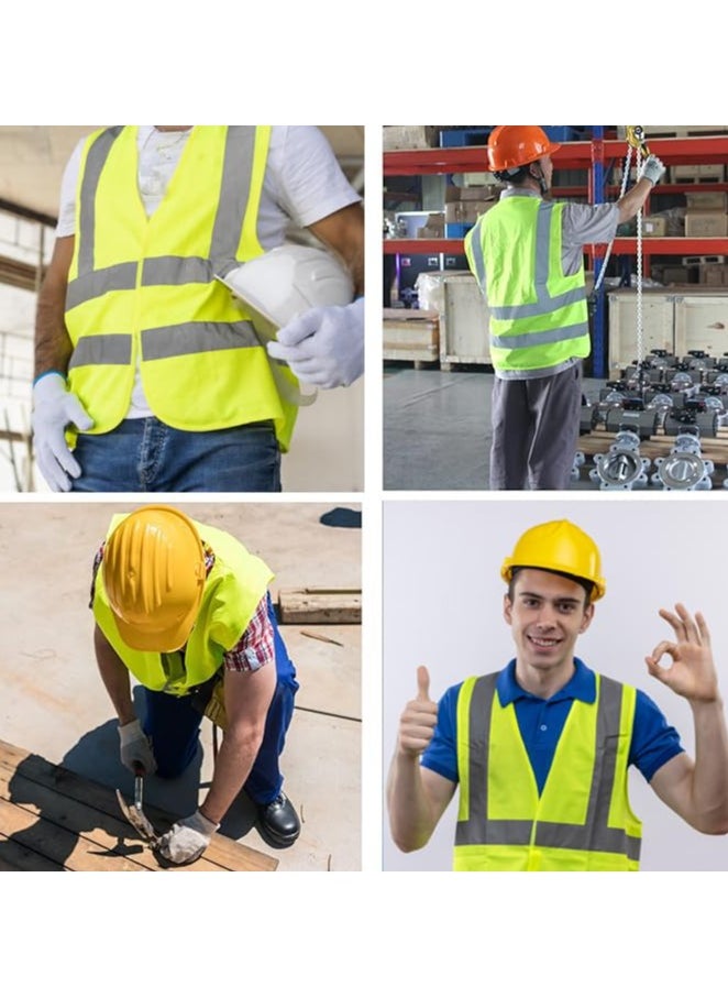 Reflective Vest - Your Ultimate High Visibility Safety Jacket with 360° Protection! (XL)