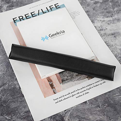 Geekria Comfortable Headband Pad Compatible with Beyerdynamic DT 990PRO/ 990/880/ 860/770/ 660/440 Headphones, Replacement Band Repair Part (Black) - Image 5